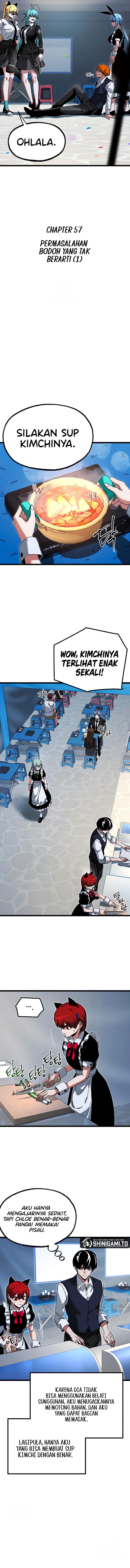 I Took over The Academy With a Single Sashimi Knife Chapter 57 Bahasa Indonesia