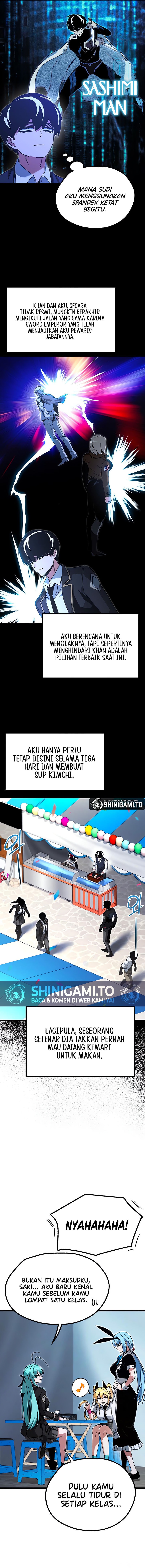 I Took over The Academy With a Single Sashimi Knife Chapter 57 Bahasa Indonesia