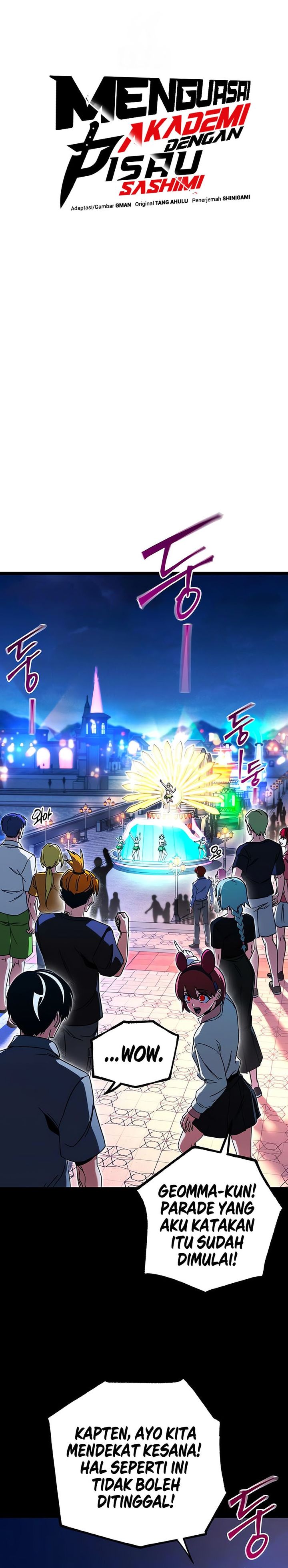 I Took over The Academy With a Single Sashimi Knife chapter 61