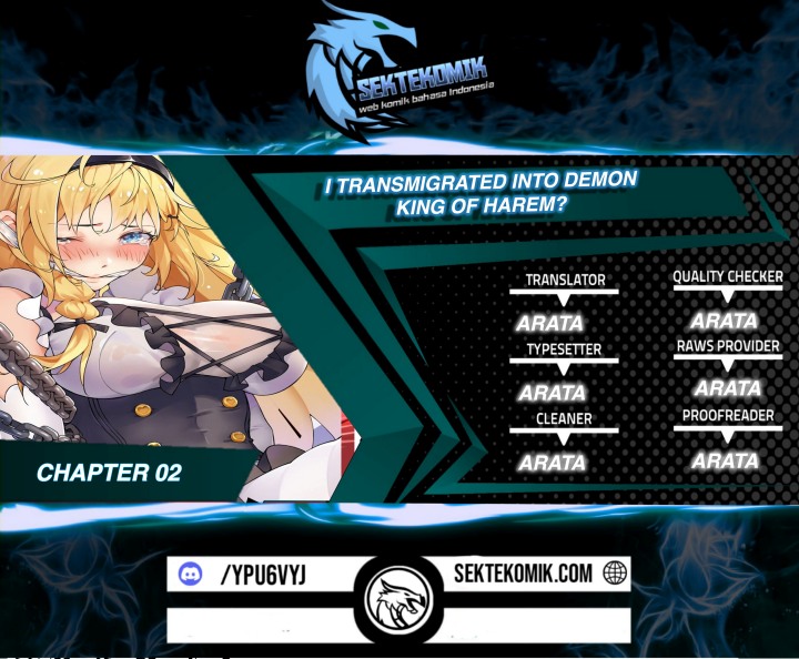 I Transmigrated Into Demon King Of Harem? Chapter 02 Bahasa Indonesia
