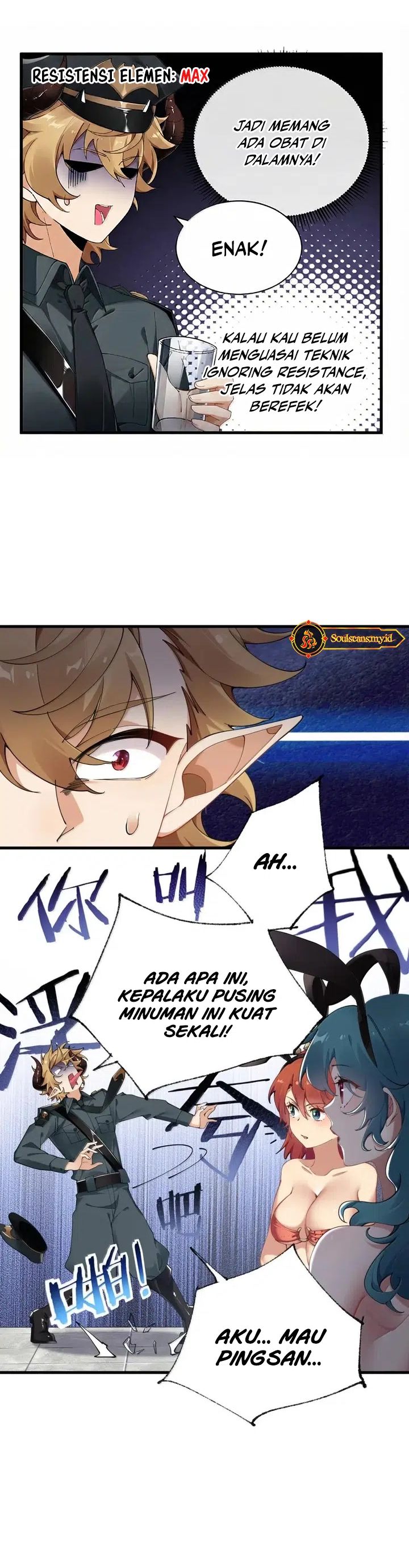 I Transmigrated Into Demon King Of Harem? Chapter 129 Bahasa Indonesia