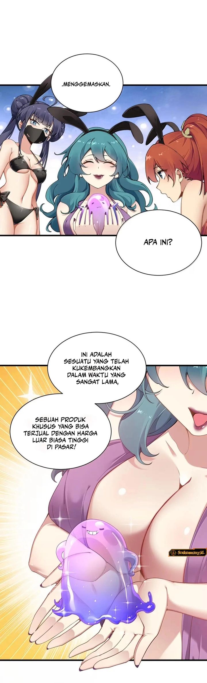 I Transmigrated Into Demon King Of Harem? Chapter 130 Bahasa Indonesia