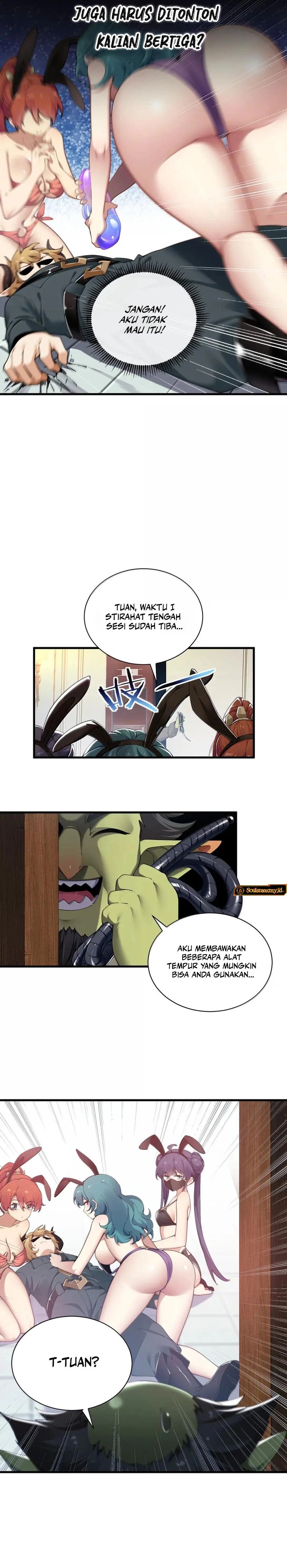 I Transmigrated Into Demon King Of Harem? Chapter 130 Bahasa Indonesia