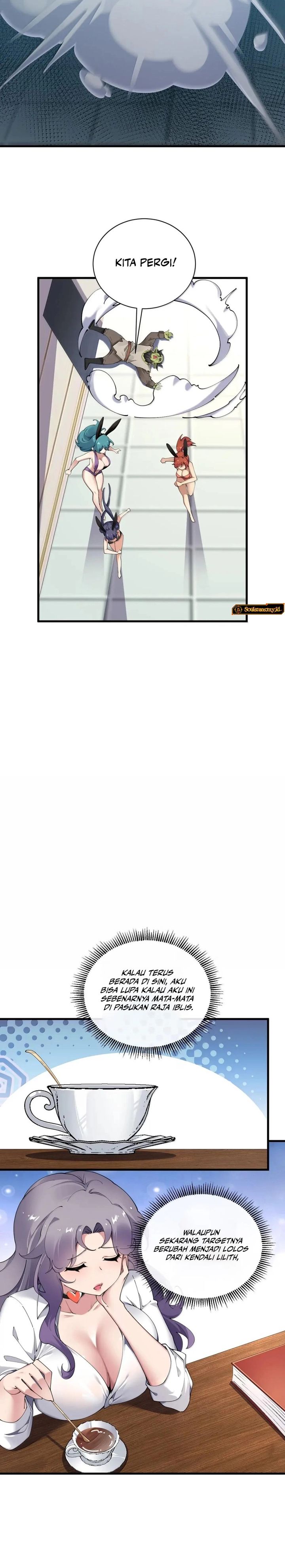 I Transmigrated Into Demon King Of Harem? Chapter 130 Bahasa Indonesia