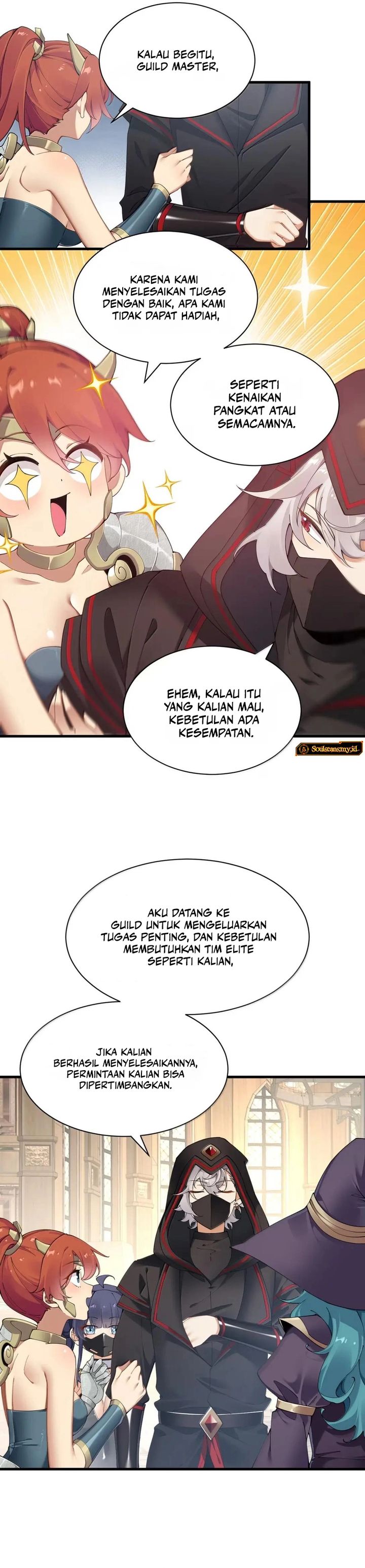 I Transmigrated Into Demon King Of Harem? Chapter 130 Bahasa Indonesia