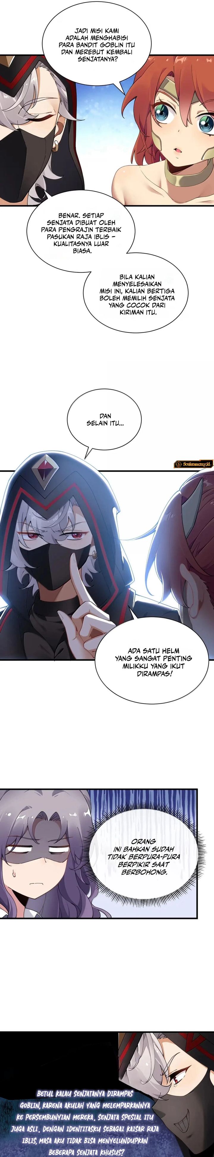 I Transmigrated Into Demon King Of Harem? Chapter 130 Bahasa Indonesia