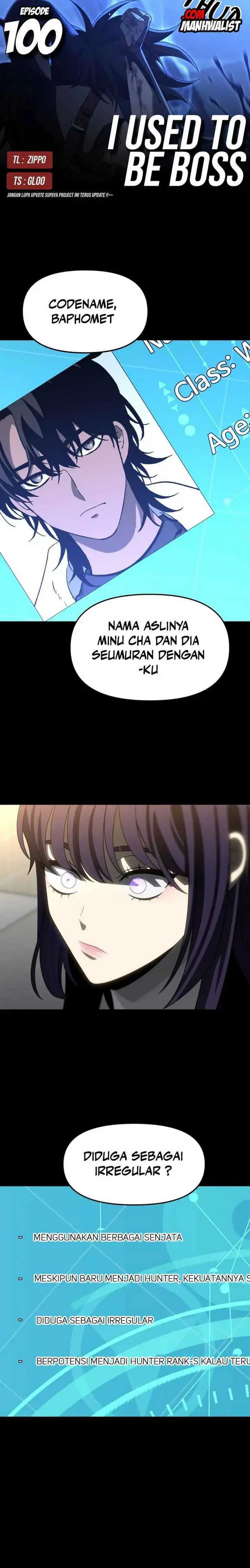I Used to Be a Boss chapter 100