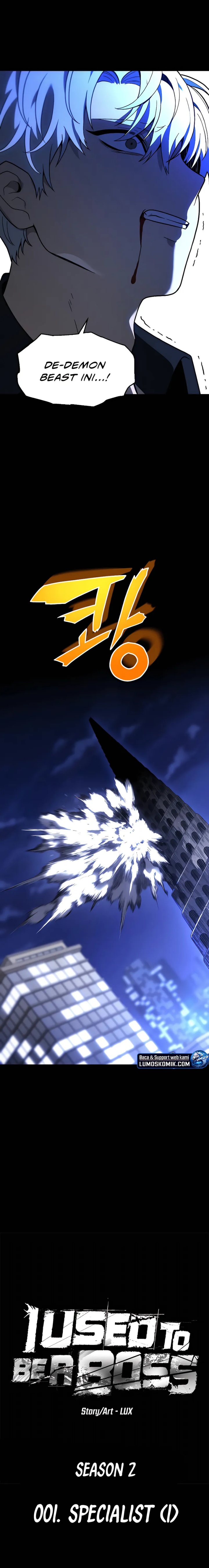 I Used to Be a Boss chapter 101