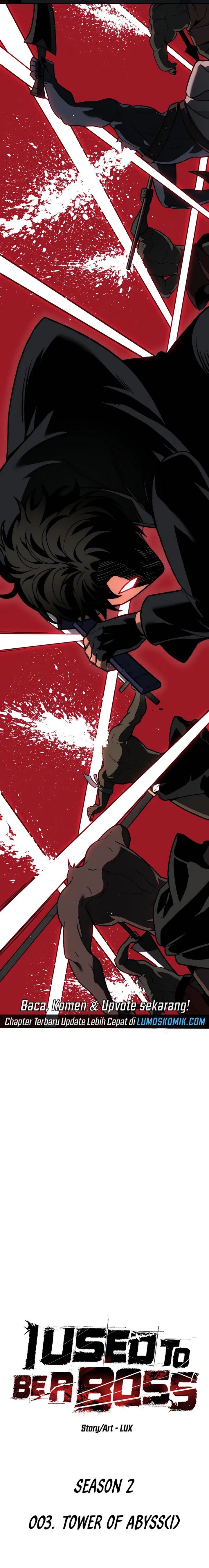 I Used to Be a Boss Chapter 105 Bahasa Indonesia