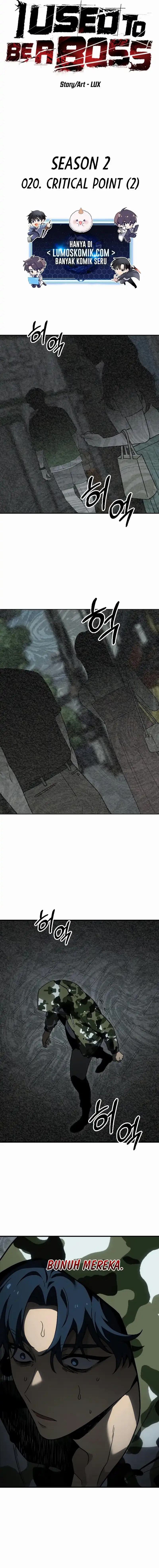 I Used to Be a Boss Chapter 120 Bahasa Indonesia