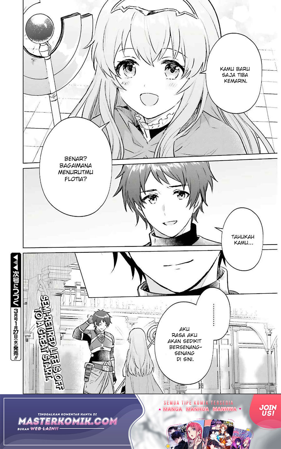 I Want to Live a Relaxing Life As a Semi-Retired Adventure Chapter 02 Bahasa Indonesia