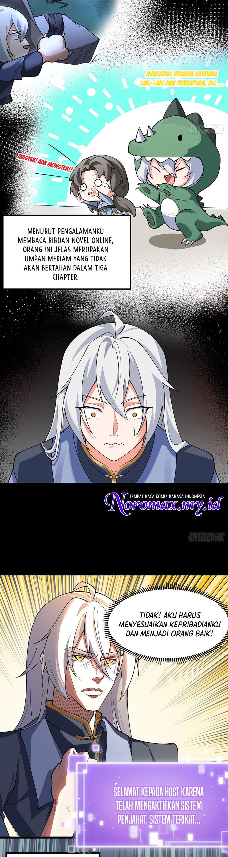 I Was Forced by the System to Become a Villain chapter 1
