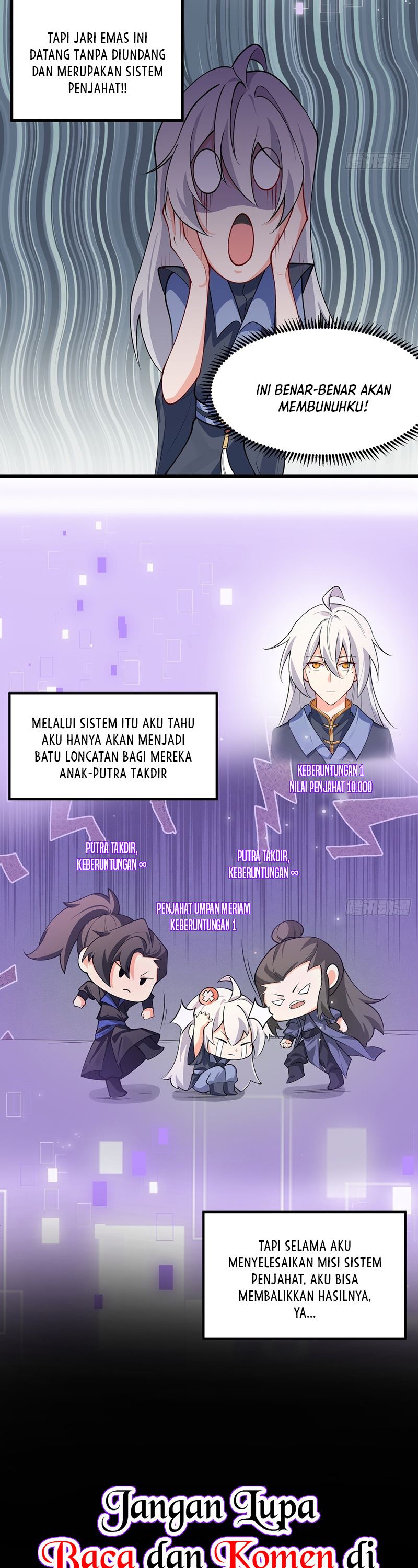 I Was Forced by the System to Become a Villain chapter 1