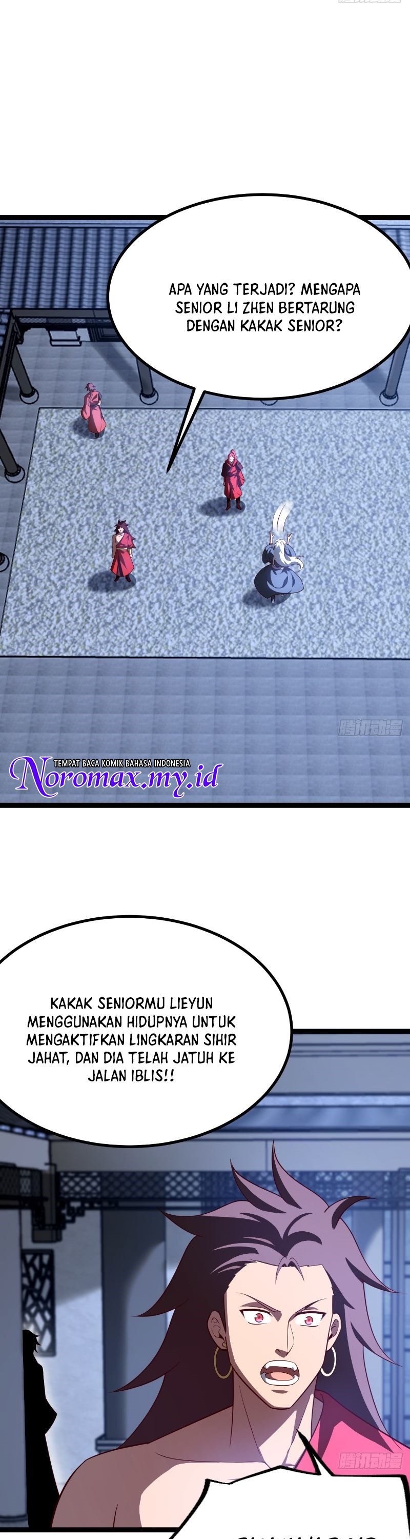 I Was Forced by the System to Become a Villain Chapter 55 Bahasa Indonesia