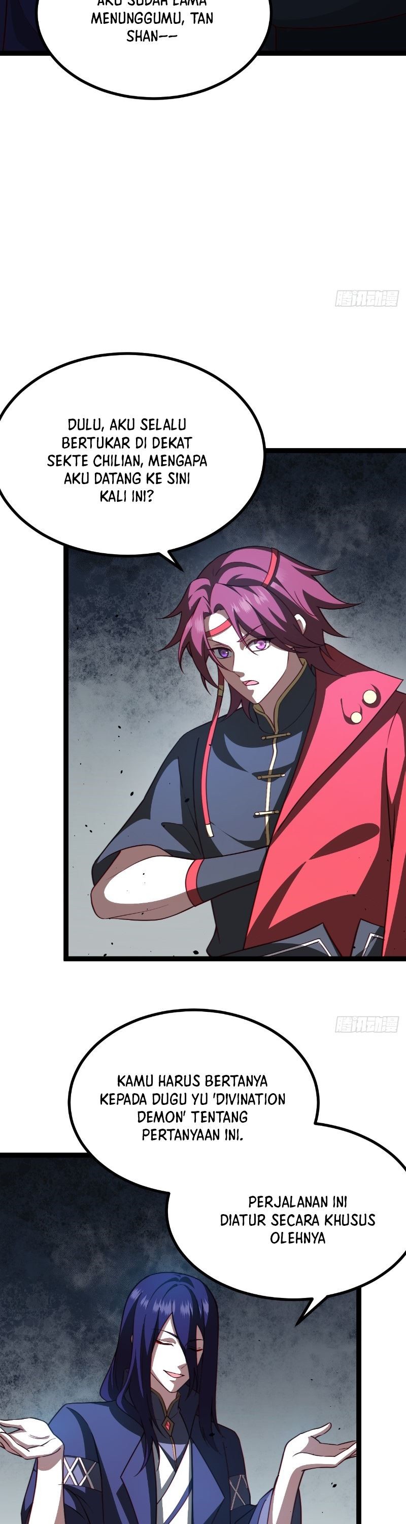 I Was Forced by the System to Become a Villain Chapter 55 Bahasa Indonesia