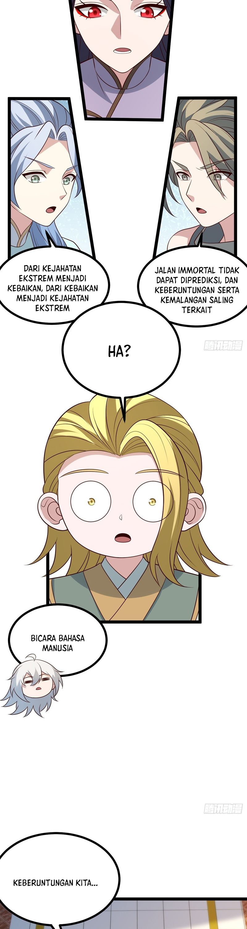 I Was Forced by the System to Become a Villain Chapter 130 Bahasa Indonesia