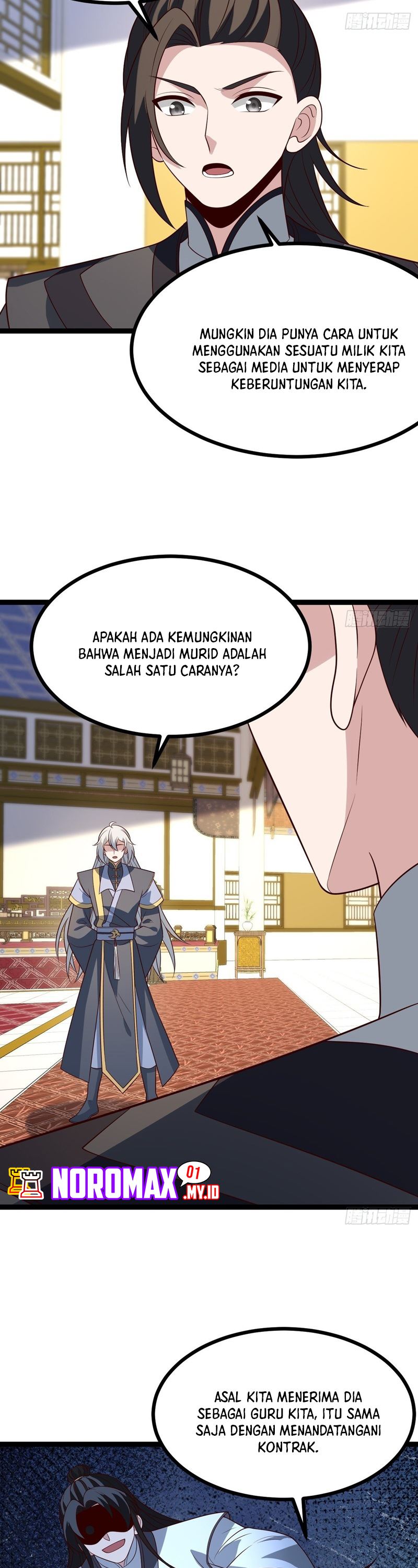 I Was Forced by the System to Become a Villain Chapter 130 Bahasa Indonesia