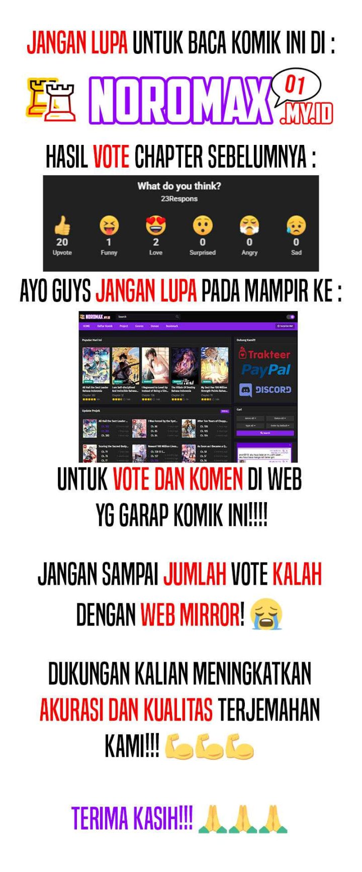 I Was Forced by the System to Become a Villain Chapter 145 Bahasa Indonesia