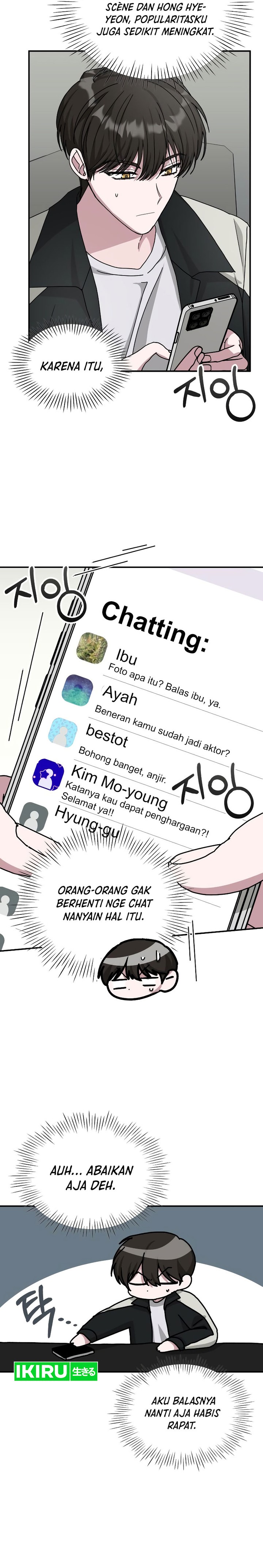 I Was Immediately Mistaken for a Monster Genius Actor Chapter 26 Bahasa Indonesia