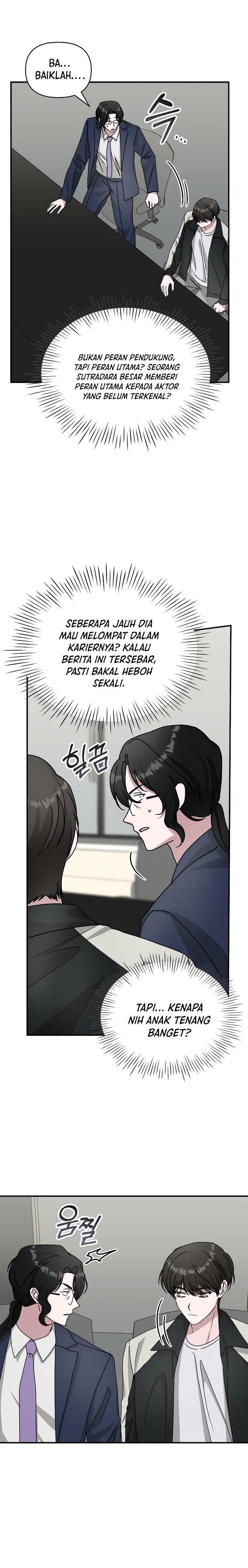 I Was Immediately Mistaken for a Monster Genius Actor Chapter 26 Bahasa Indonesia