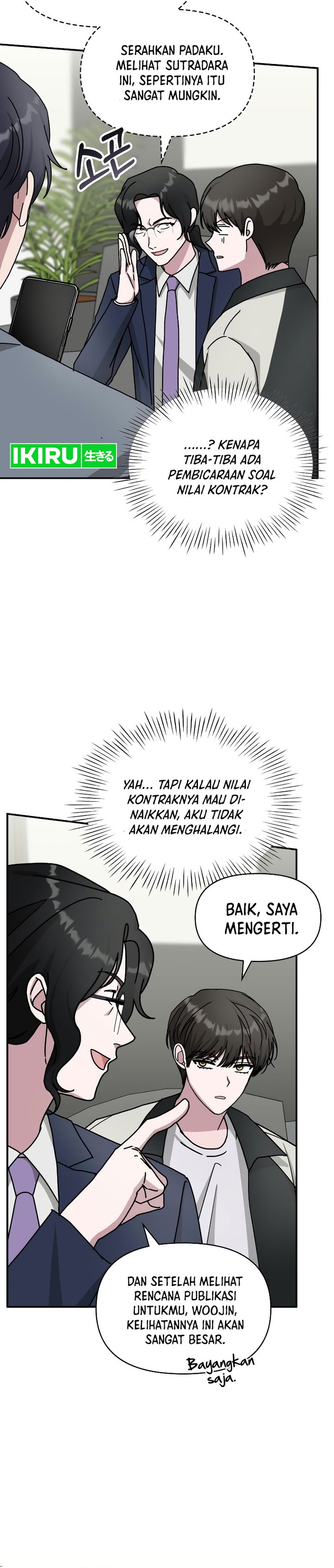 I Was Immediately Mistaken for a Monster Genius Actor Chapter 26 Bahasa Indonesia
