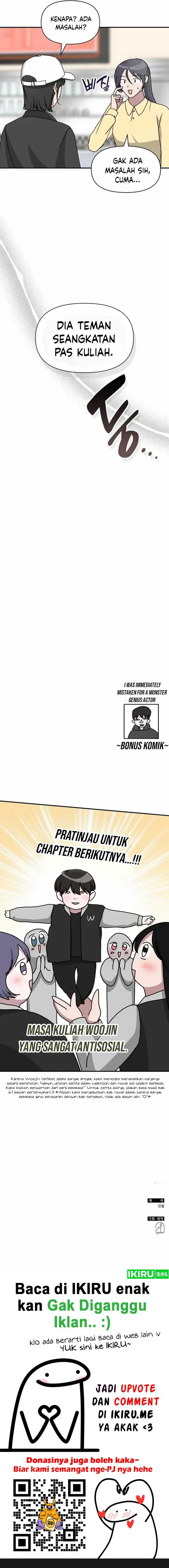 I Was Immediately Mistaken for a Monster Genius Actor chapter 35