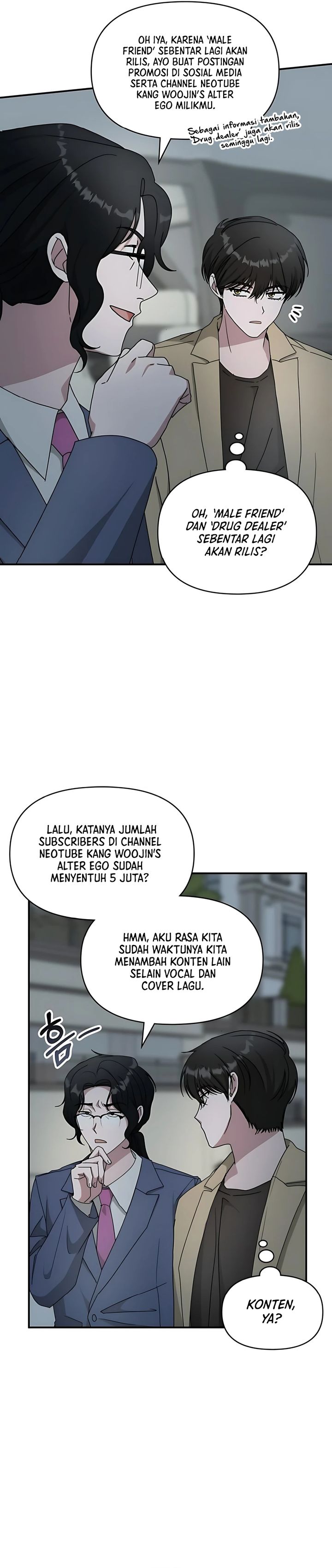 I Was Immediately Mistaken for a Monster Genius Actor Chapter 62 Bahasa Indonesia
