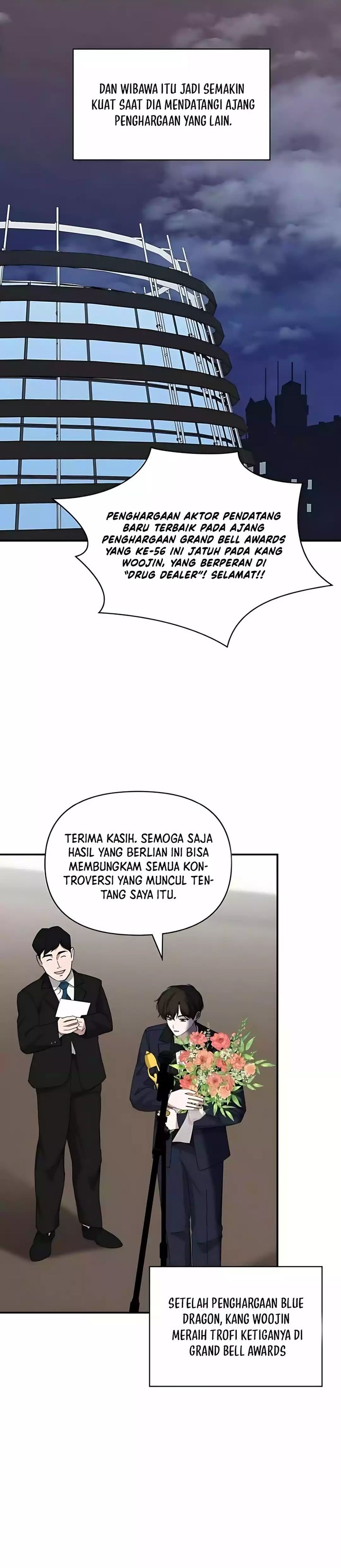 I Was Immediately Mistaken for a Monster Genius Actor Chapter 81 Bahasa Indonesia