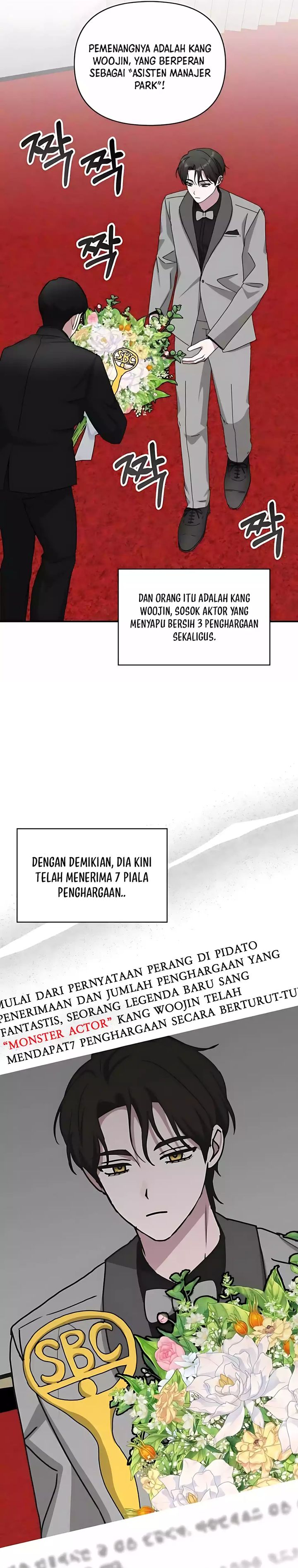 I Was Immediately Mistaken for a Monster Genius Actor Chapter 81 Bahasa Indonesia