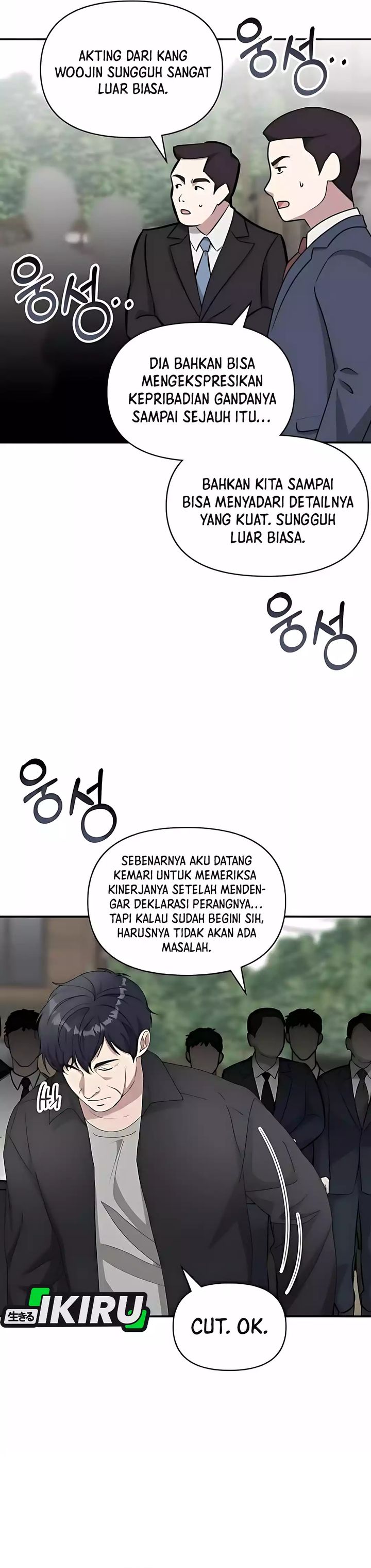 I Was Immediately Mistaken for a Monster Genius Actor Chapter 81 Bahasa Indonesia