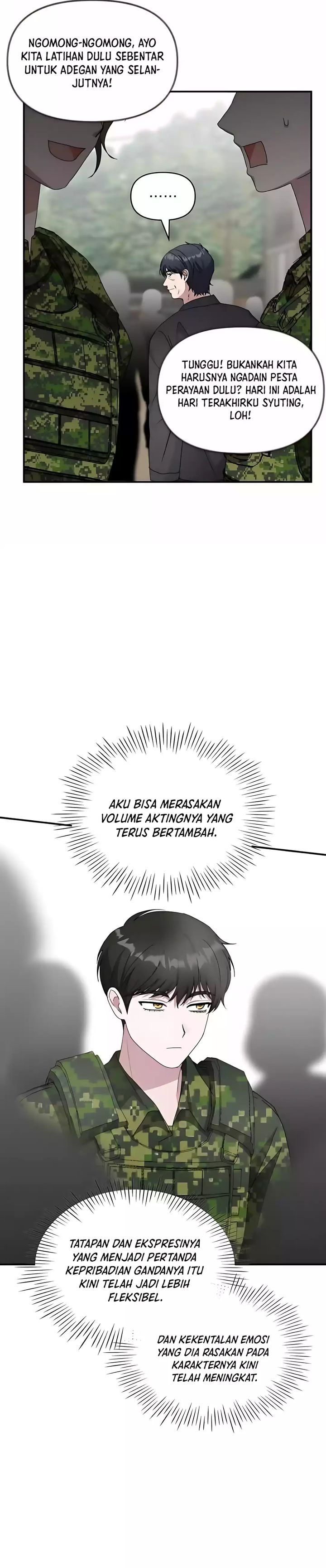 I Was Immediately Mistaken for a Monster Genius Actor Chapter 81 Bahasa Indonesia