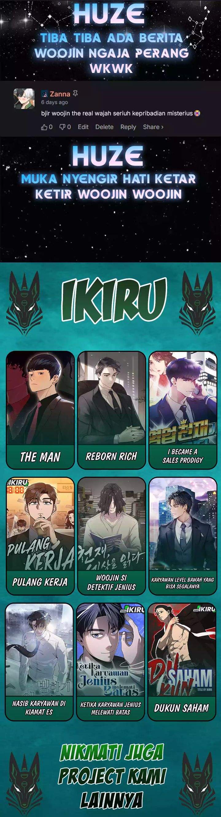 I Was Immediately Mistaken for a Monster Genius Actor Chapter 81 Bahasa Indonesia