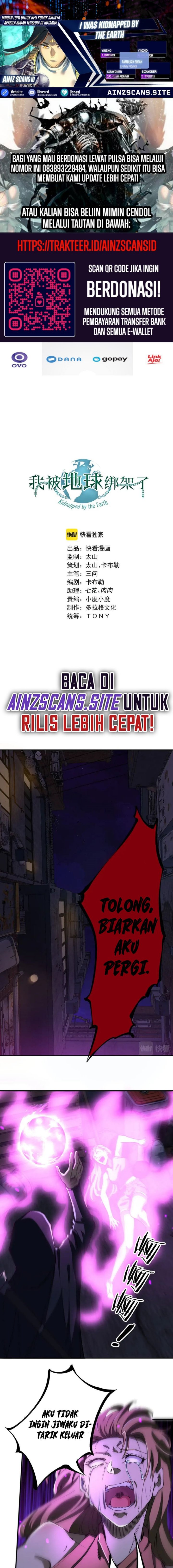 I Was Kidnapped by the Earth Chapter 20 Bahasa Indonesia