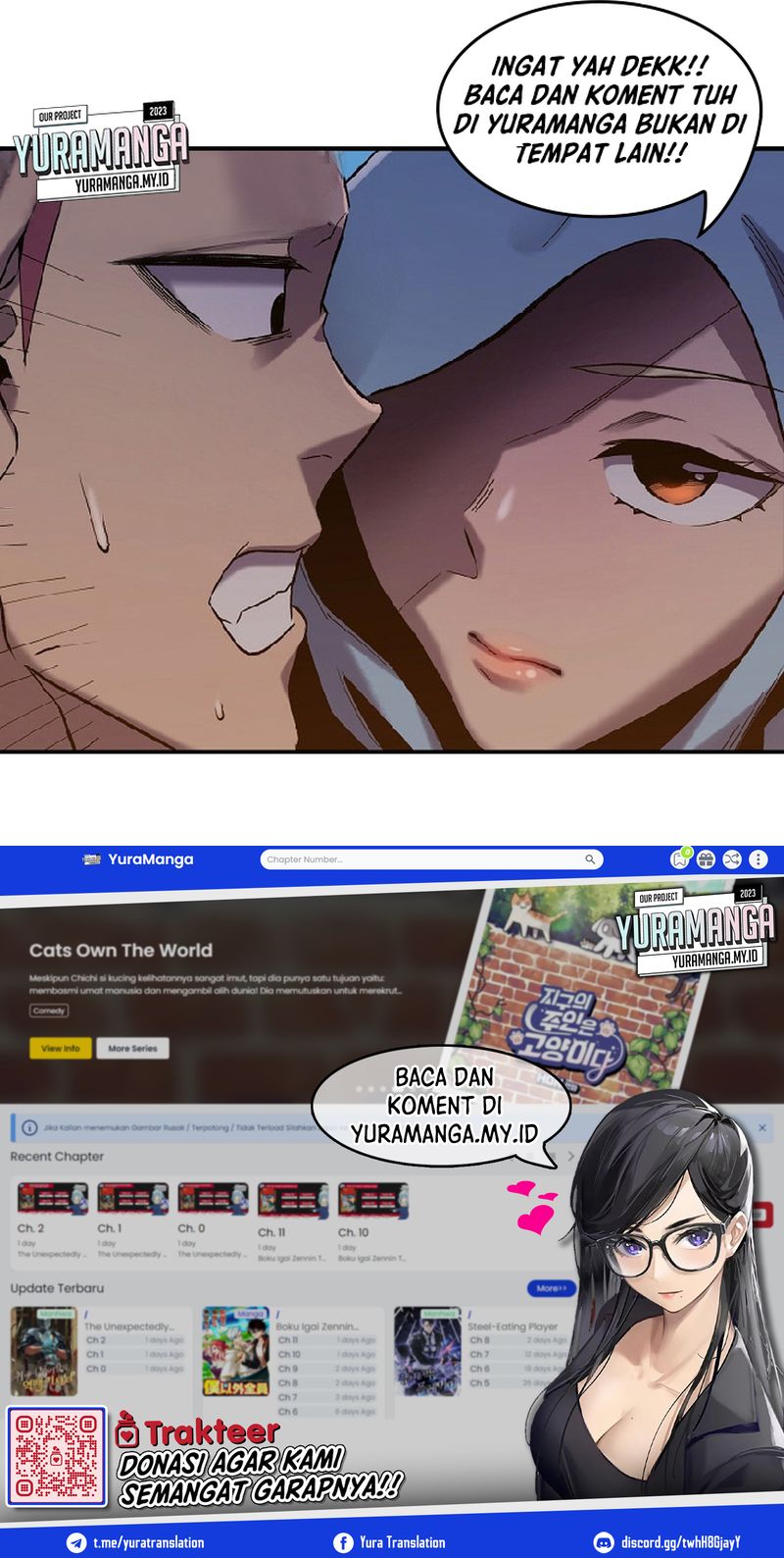 I Was More Overpowered Than the Hero, so I Hid My Power! Chapter 43 Bahasa Indonesia