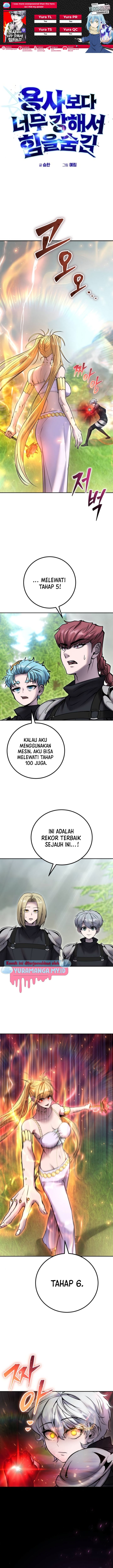 I Was More Overpowered Than the Hero, so I Hid My Power! Chapter 48 Bahasa Indonesia