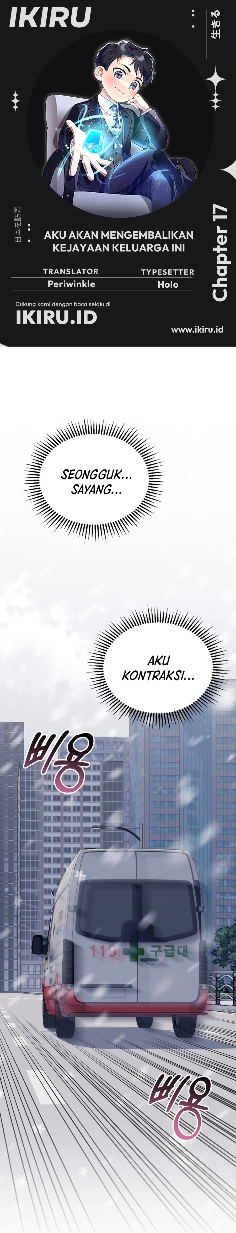 I Will Raise This Family! Chapter 17 Bahasa Indonesia