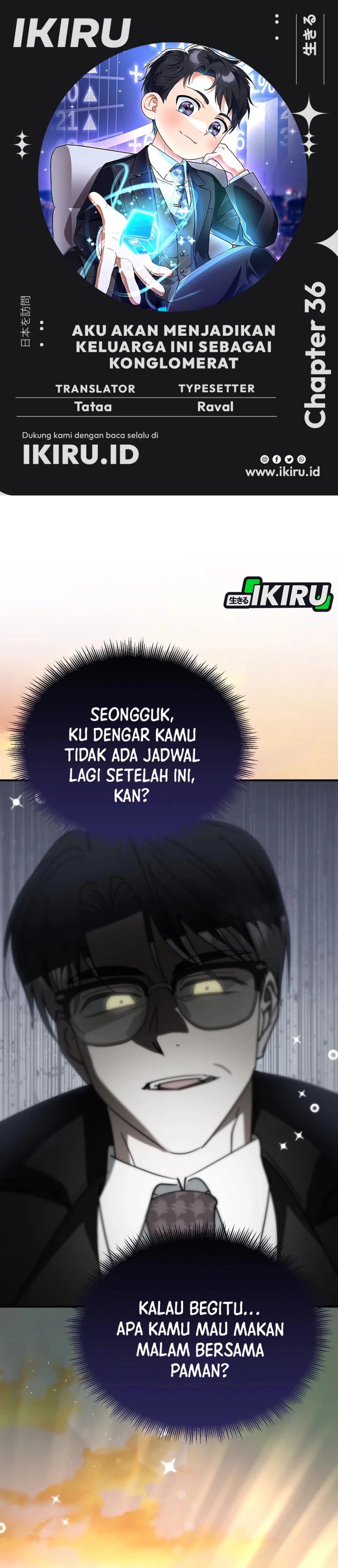 I Will Raise This Family! Chapter 36 Bahasa Indonesia