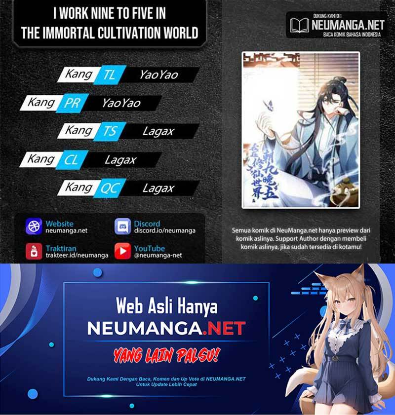I Work Nine To Five In The Immortal Cultivation World chapter 11