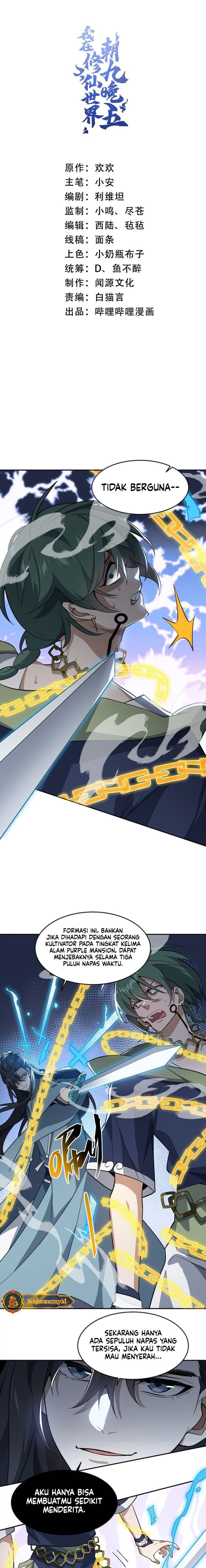 I Work Nine To Five In The Immortal Cultivation World Chapter 34 Bahasa Indonesia