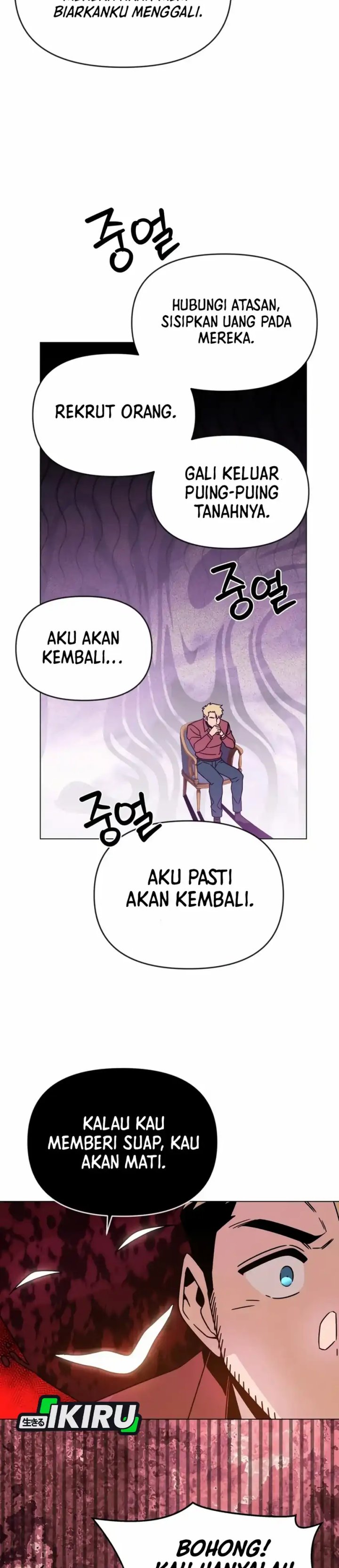 I’ll Resign and Have a Fresh Start in This World Chapter 136 Bahasa Indonesia