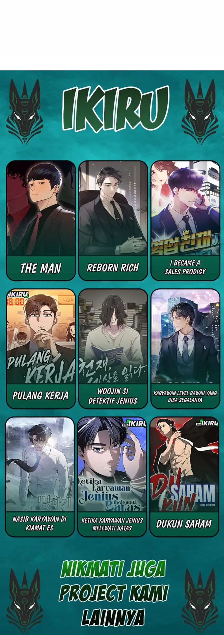 I’ll Resign and Have a Fresh Start in This World Chapter 136 Bahasa Indonesia