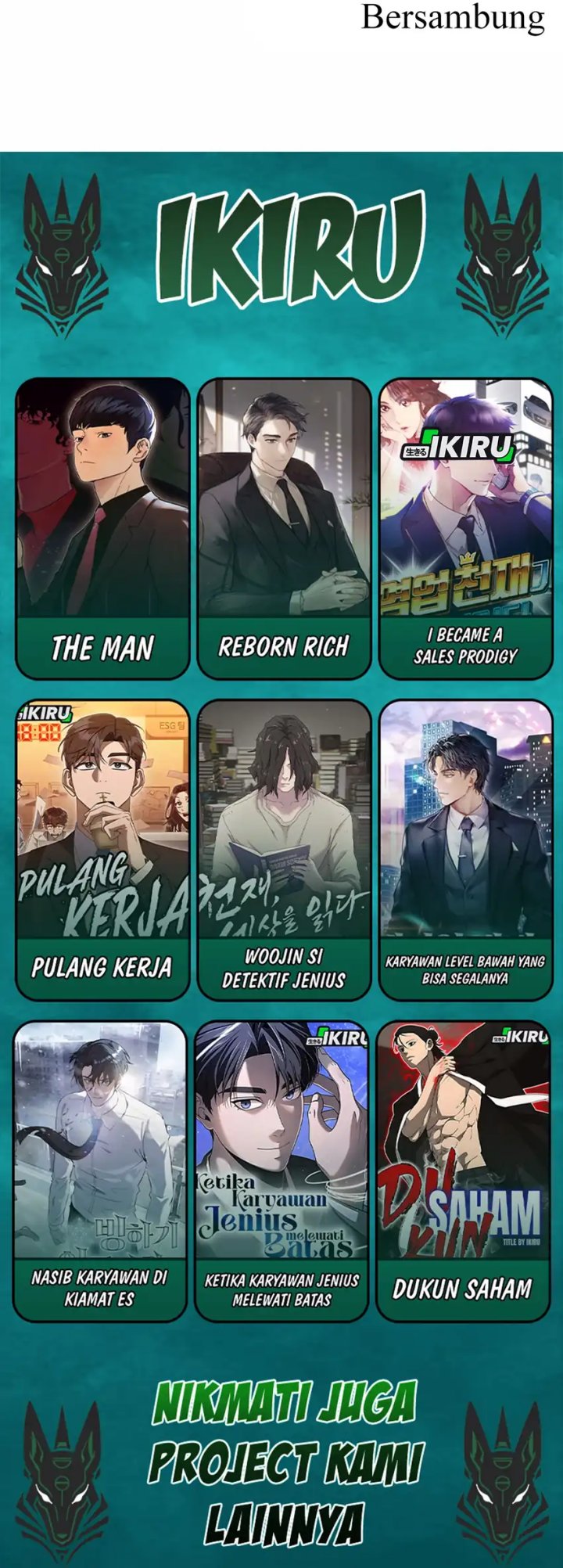 I’ll Resign and Have a Fresh Start in This World Chapter 137 Bahasa Indonesia