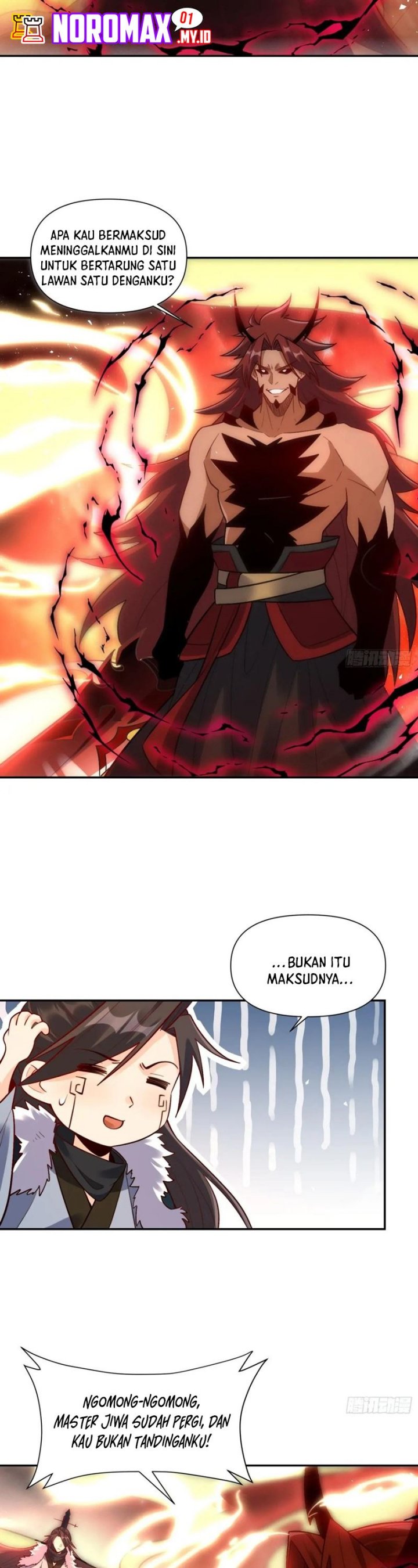 I’m Actually A Cultivation Bigshot Chapter 531 Bahasa Indonesia