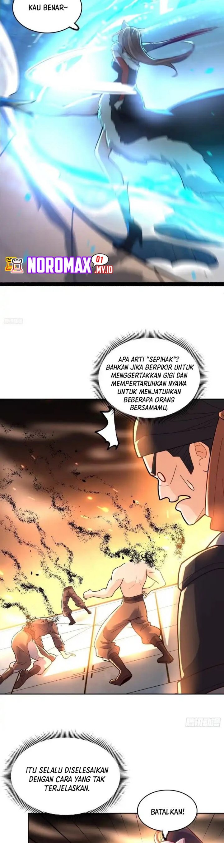 I’m Actually A Cultivation Bigshot Chapter 609 Bahasa Indonesia