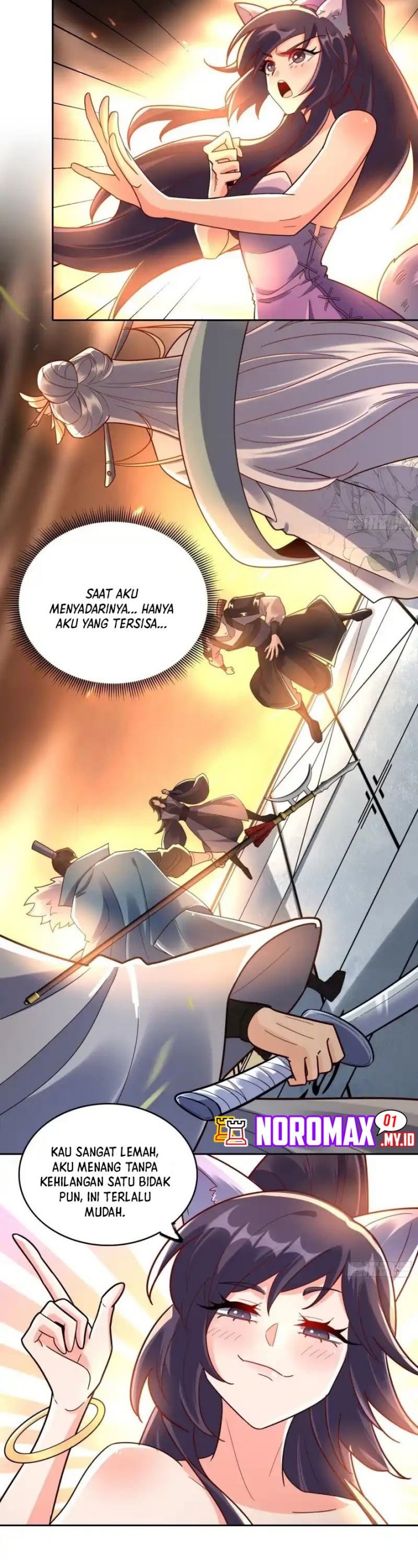 I’m Actually A Cultivation Bigshot Chapter 609 Bahasa Indonesia