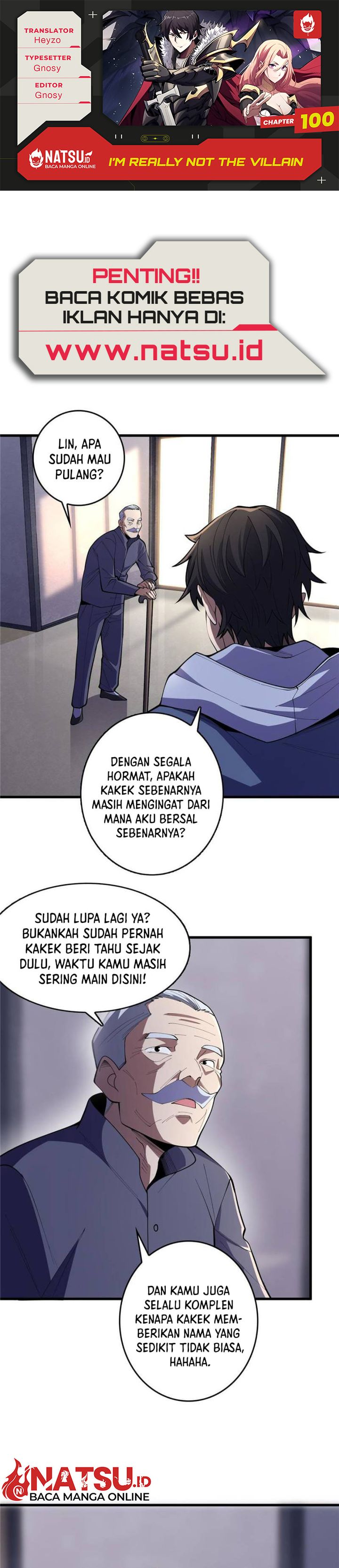I’m Really Not The Villain chapter 100