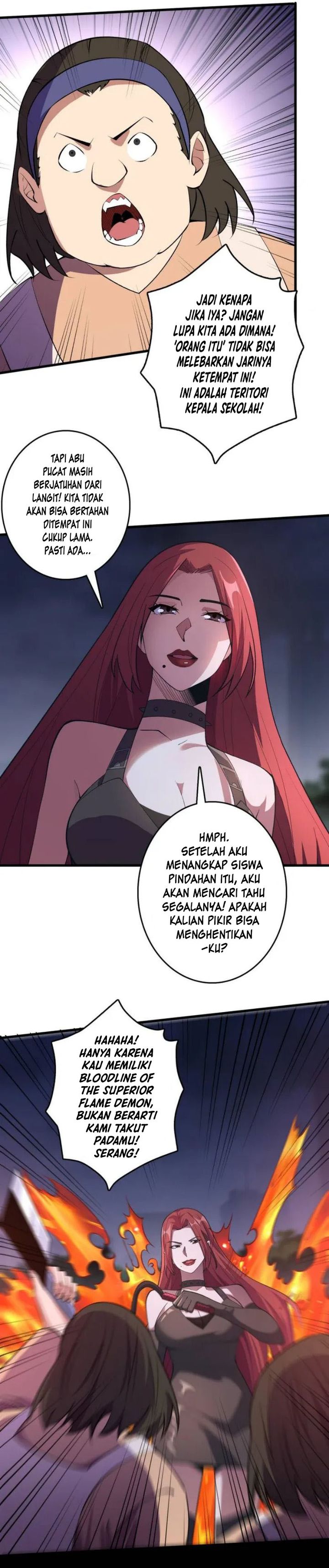 I’m Really Not The Villain Chapter 128 Bahasa Indonesia