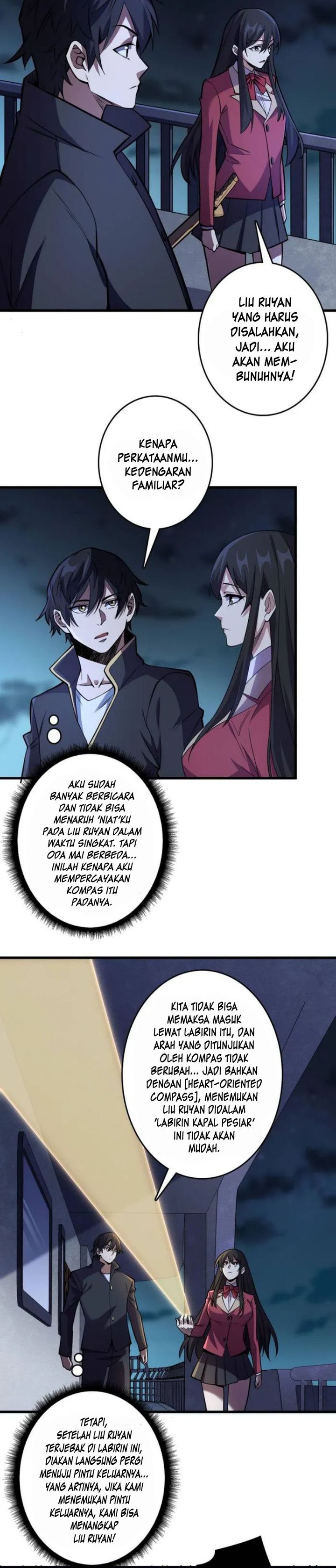 I’m Really Not The Villain Chapter 128 Bahasa Indonesia