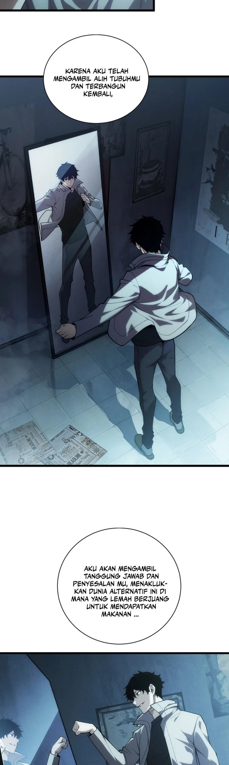Idle Player Returns as a God (I Awoke as a God) chapter 1