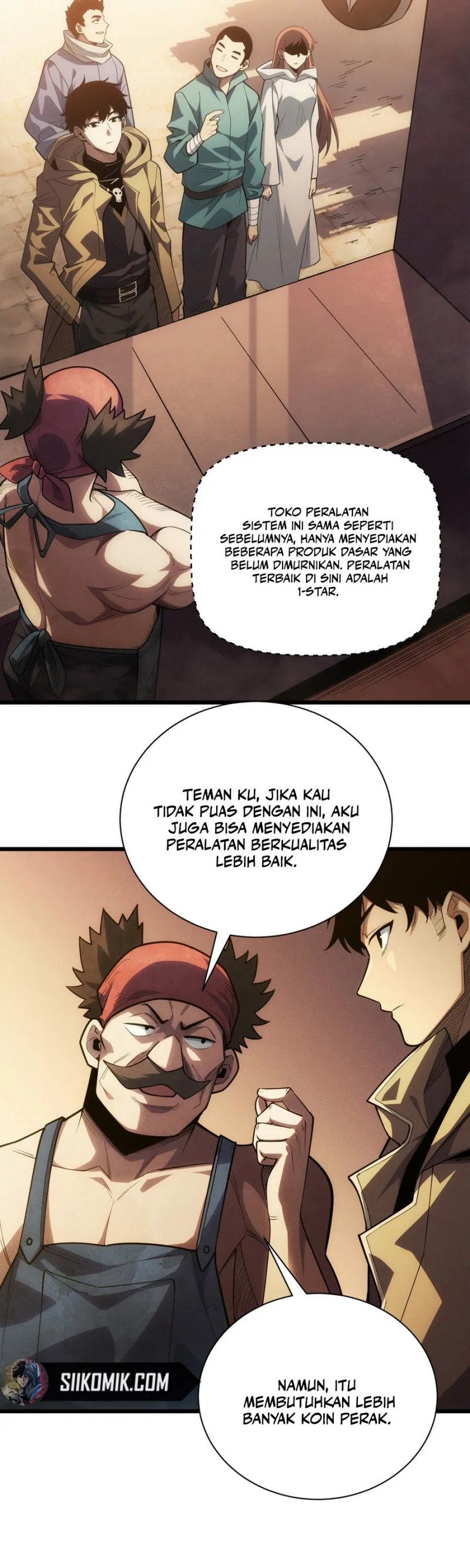 Idle Player Returns as a God (I Awoke as a God) chapter 1